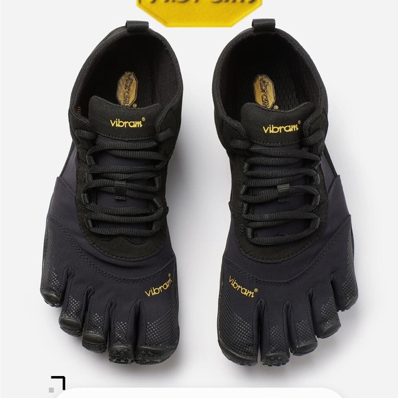 Vibram Fivefingers V-Trek Insulated Black Men's EU 38 US 7.5-8 #L2 - Picture 2 of 9
